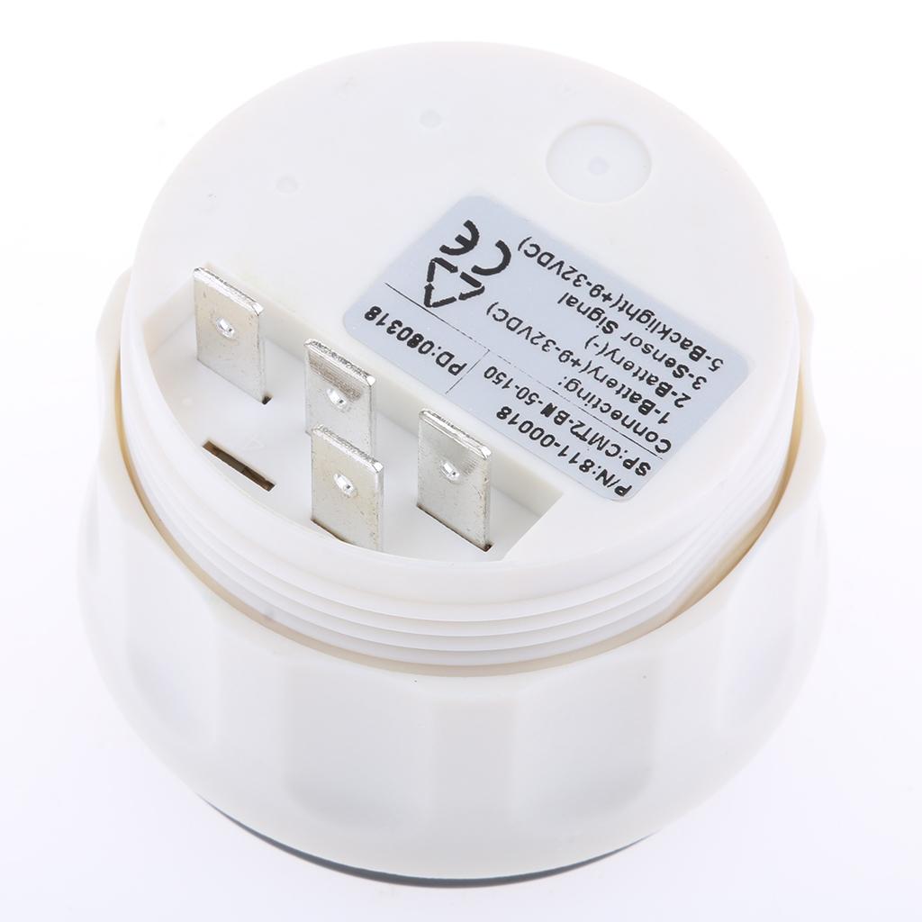 SKAIFALL® 52Mm 2 9-32V 50-150 Celsius Degree Marine Boat Oil Temperature Gauge Type 3" - Image 3