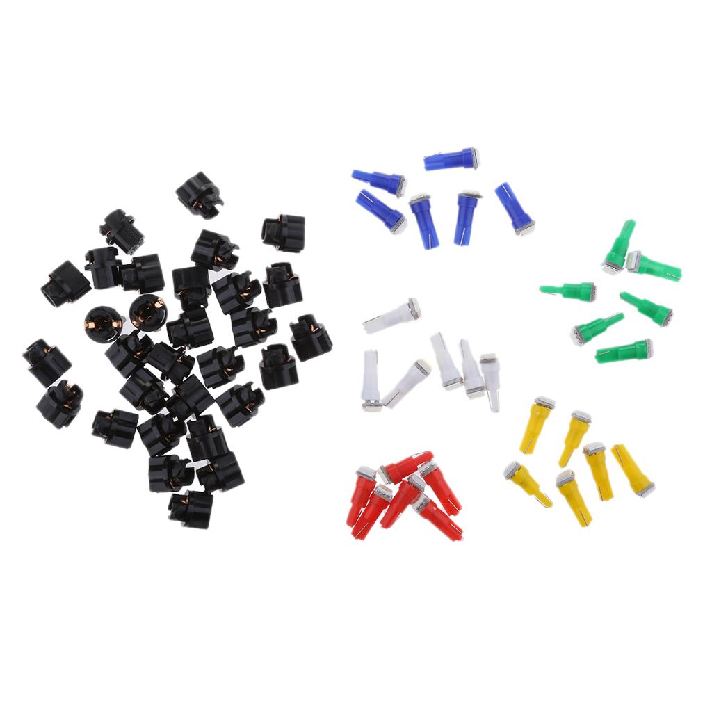 SKAIFALL® 30Pcs 12V T5 Led Car Motorcycle Instrument Panel Cluster Gauge Dash Light - Image 4