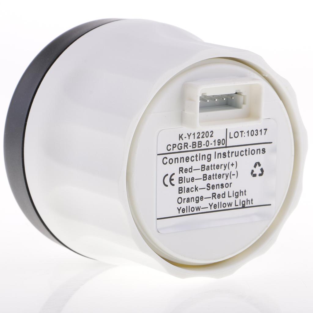 SKAIFALL® Black Water Gauge Boat Holding Tank Waste Level Gauge 240-33Ohms 12/24V - Image 2