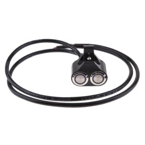 SKAIFALL® Alloy Handlebar Headlight On/Off Cnc Dual Push Button Switch Blue Light