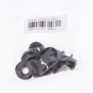 SKAIFALL® 10Pcs Air Valve Stem Mud Guard Silicone Rubber Cap Universal Black