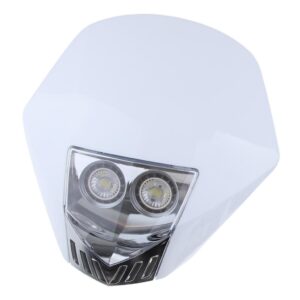 SKAIFALL® Universal Motorcycle Led Headlight Assembly For Enduro Dirt Bike White