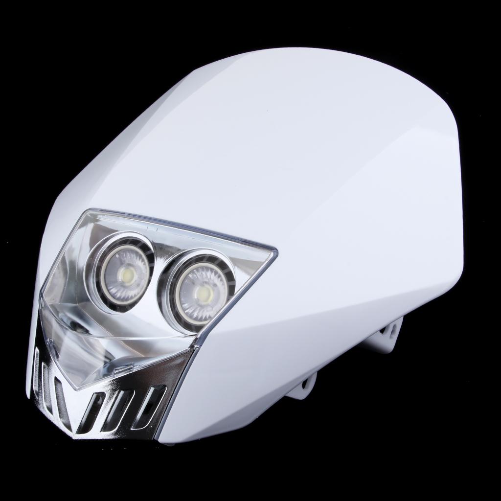 SKAIFALL® Universal Motorcycle Led Headlight Assembly For Enduro Dirt Bike White - Image 3