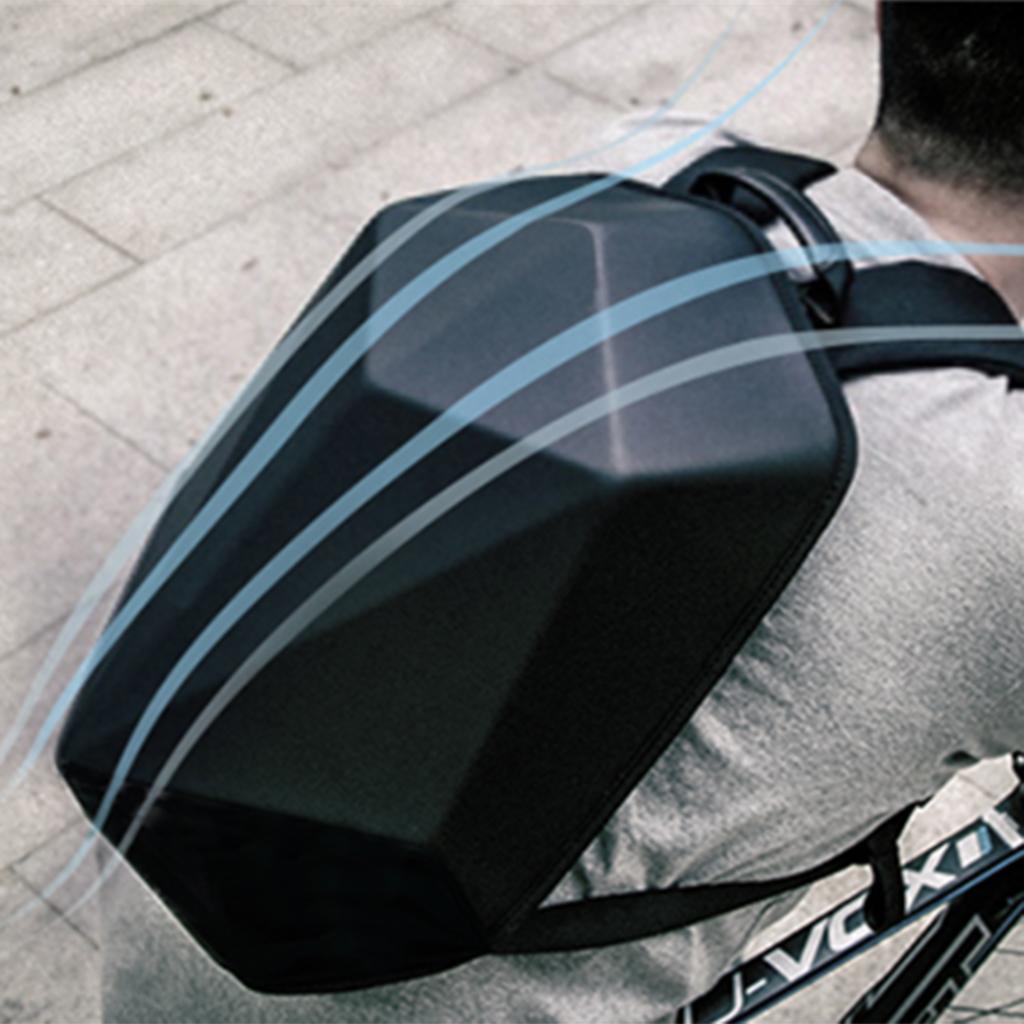 SKAIFALL® No Drag Motorbike Road Bike Stealth Bag Motorcycle Backpack Carbon Fiber - Image 3