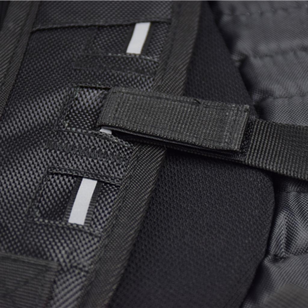 SKAIFALL® No Drag Motorbike Road Bike Stealth Bag Motorcycle Backpack Carbon Fiber - Image 4