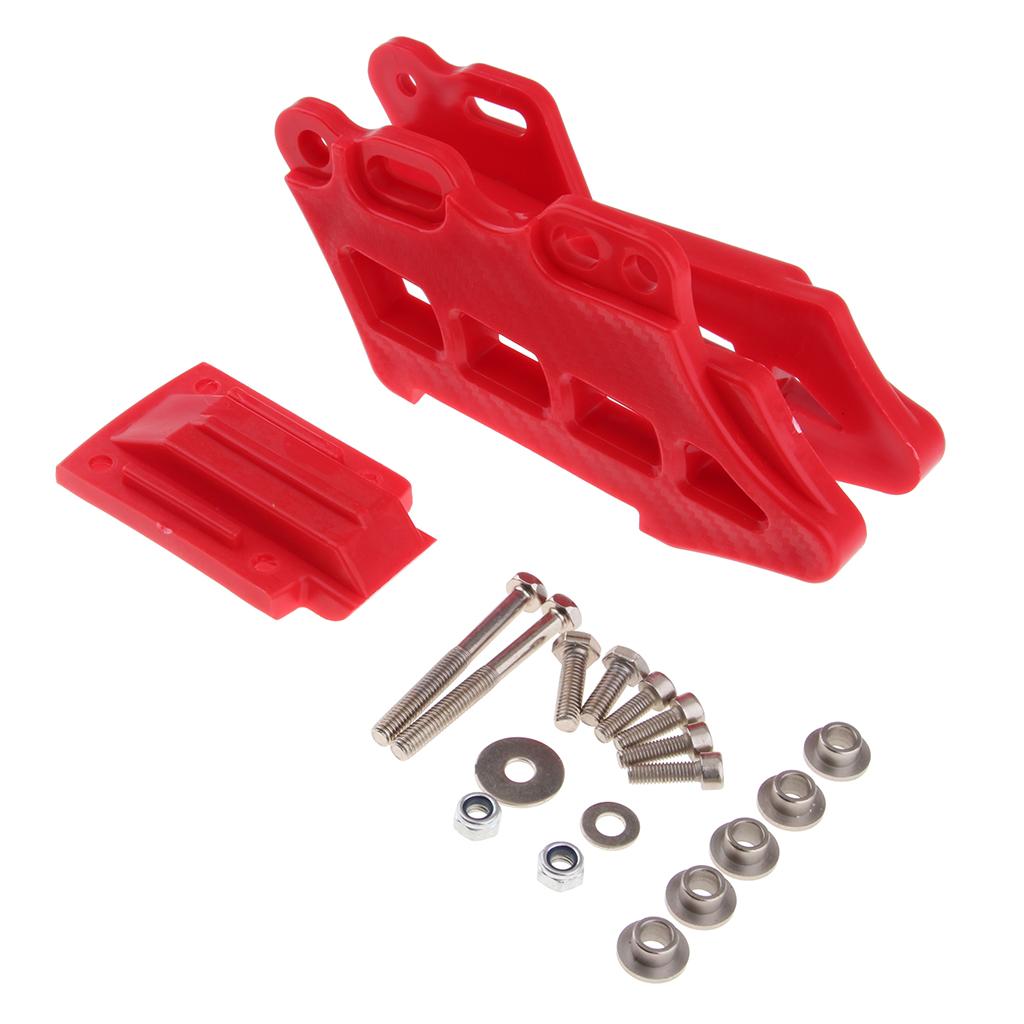 SKAIFALL® Rear Chain Guide/Guard For Crf Klx Kdx Kxf Rm Rmz Drz Yz Yzf Wrf Red - Image 3