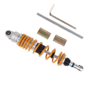 SKAIFALL® Universal Motorcycle Rear Adjust Damping Shock Absorber Orange Ols-360