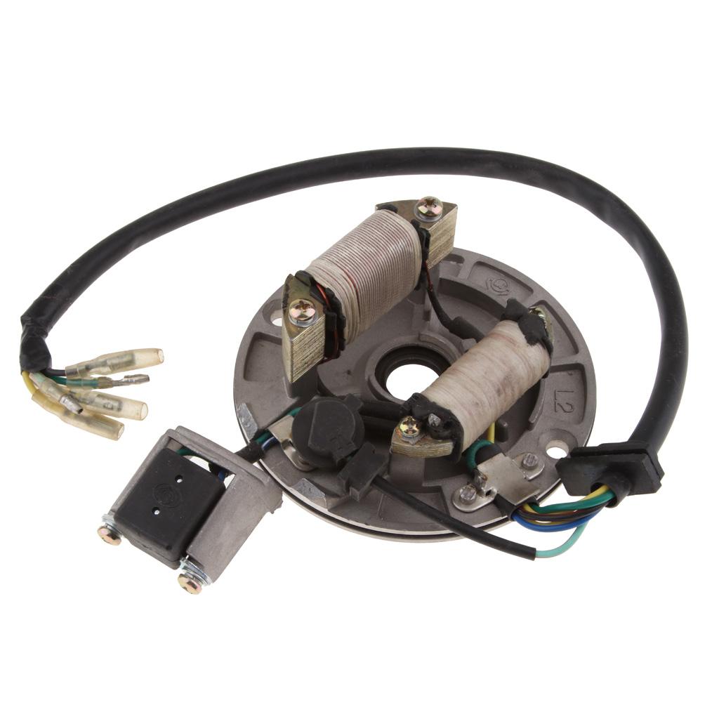 SKAIFALL® Magneto Flywheel Stator Plate For 90C 110Cc 125Cc Kick Start Pit Dirt Bike - Image 5