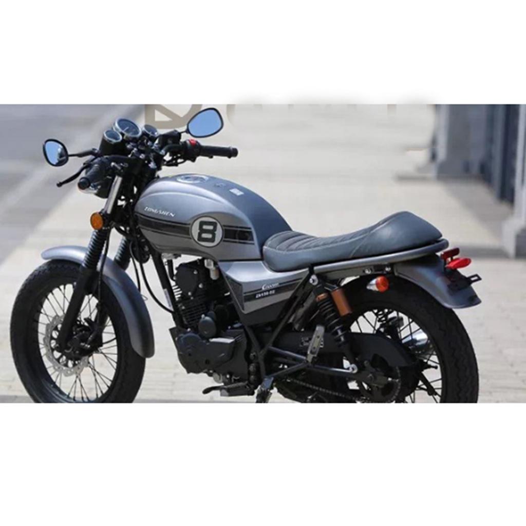 SKAIFALL® Universal Side Rear View Race Mirrors For Motorcycle Motorbike Scooters Black