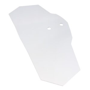 SKAIFALL® Adjustable Clip On Windshield Extension Spoiler For Motorcycle Clear