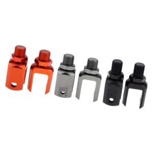 SKAIFALL® Universal U Fork End Motorcycle Scooter Shock Absorber Accessories Black