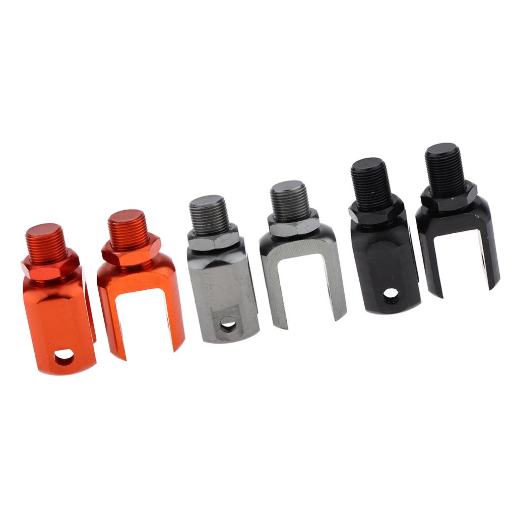 SKAIFALL® Universal U Fork End Motorcycle Scooter Shock Absorber Accessories Black - Image 4