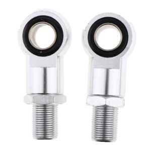 SKAIFALL® 2Pcs Eye Adapters For Motorcycle Scooter Shock Absorber - Silver 14Mm