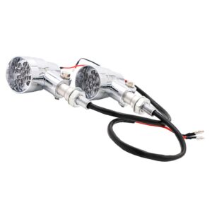 SKAIFALL® Motorcycle Amber Lamp Rear Turn Signal Light Indicator For Jialing 70 Silver