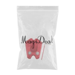 SKAIFALL® Kickstand Enlarge Plate Side Stand Pad For Vespa Gts Gtv 300Ie Red