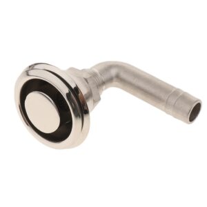 SKAIFALL® Boat Yacht Deck Drain Stainless Steel Hardware Water Outlet Diameter 12 Mm