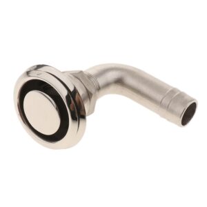 SKAIFALL® Boat Yacht Deck Drain Stainless Steel Hardware Water Outlet Diameter 15 Mm