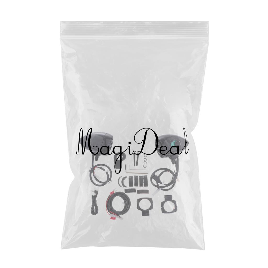 SKAIFALL® Motorcycle Handlebar Mount Bluetooth Usb Stereo Speakers 1.25 Inch Bracket - Image 2