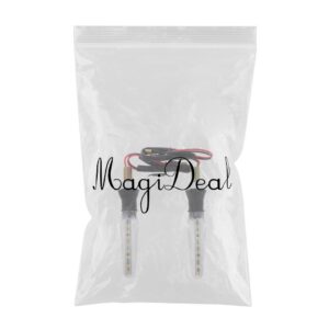 SKAIFALL® Led Motorcycle Flowing Water Turn Signal Indicator Lamp Yellow+White