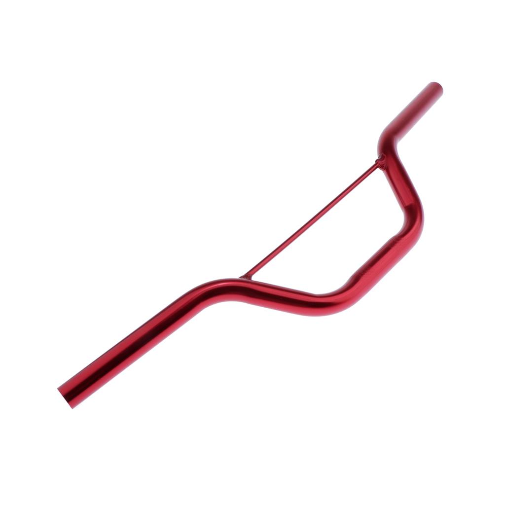 SKAIFALL® Pit Bike Dirt Poket Cross 29 1/8In Aluminium Handlebar With Strut Red - Image 3