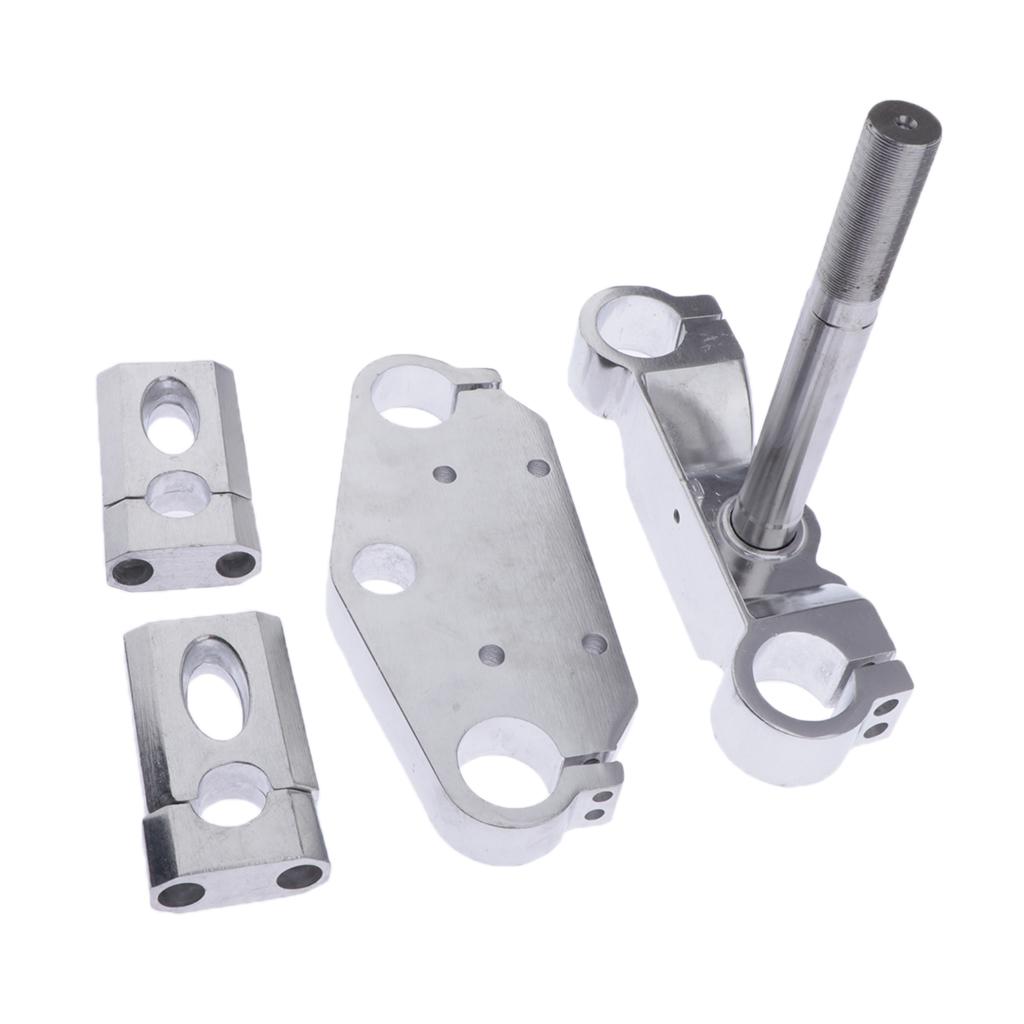 SKAIFALL® 33Mm Aluminum Shock Absorber Extender Riser Riser Suspension Silver - Image 3