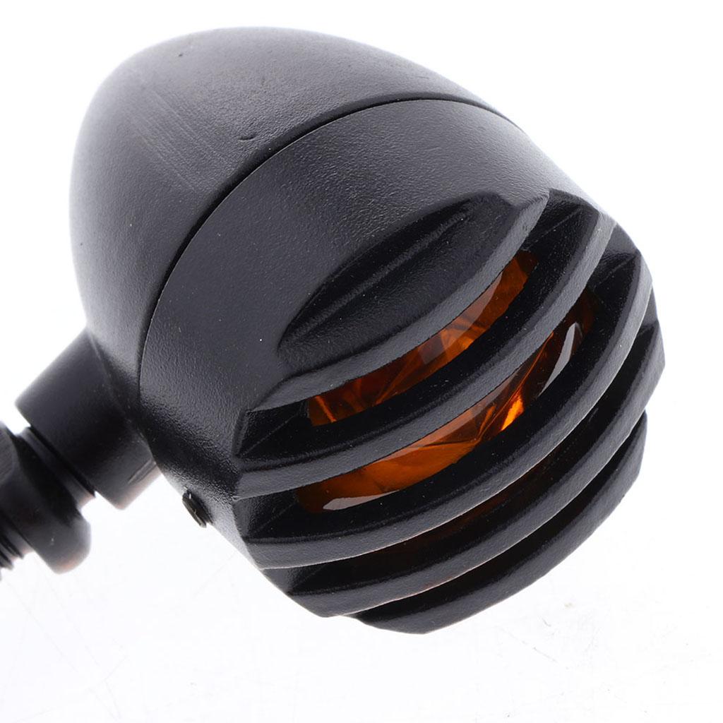 SKAIFALL® Heavy Duty Aluminum Motorcycle Refit Turn Signal Turn Signal Light Indicator Red - Image 4