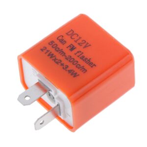 SKAIFALL® 12V Turn Signal Flasher Universal For Motorcycle Led Indicator Light Orange