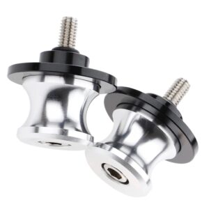 SKAIFALL® 2Pcs Universal Frame Stand Screw Swing Arm Spools Slider 6Mm Silver