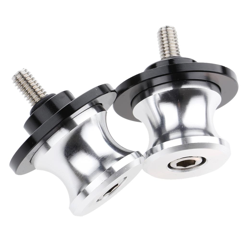 SKAIFALL® 2Pcs Universal Frame Stand Screw Swing Arm Spools Slider 6Mm Silver - Image 5