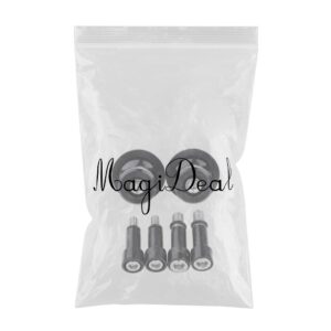 SKAIFALL® 2Pcs Universal Frame Stand Screw Swing Arm Spools Slider 10Mm Black