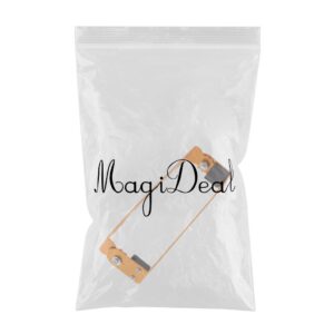 SKAIFALL® Universal Motorcycle License Plate Frame Holder Light Bracket Mount Golden