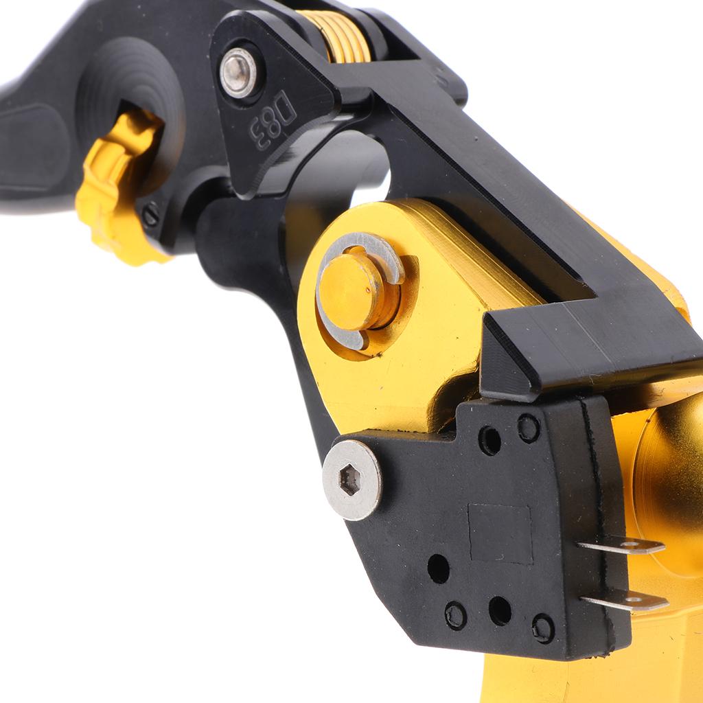 SKAIFALL® Foldable Motorcycle Brake Clutch Levers Golden - Image 2