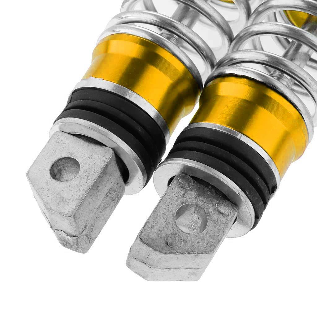 SKAIFALL® Pair Motorcycle Aluminum Rear Spring Footrest Pegs Pedal 105X30Mm Yellow - Image 3