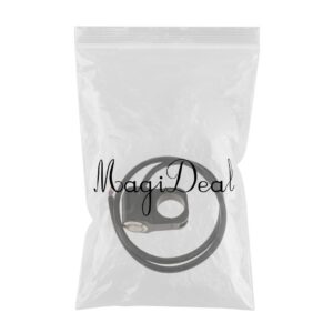 SKAIFALL® 25Mm Motorcycle Handlebar Headlight Fog Light Switch Stainless Steel White