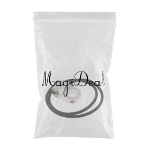 SKAIFALL® 7/8 Motorcycle Handlebar Headlight Fog Light Switch Stainless Steel Blue"