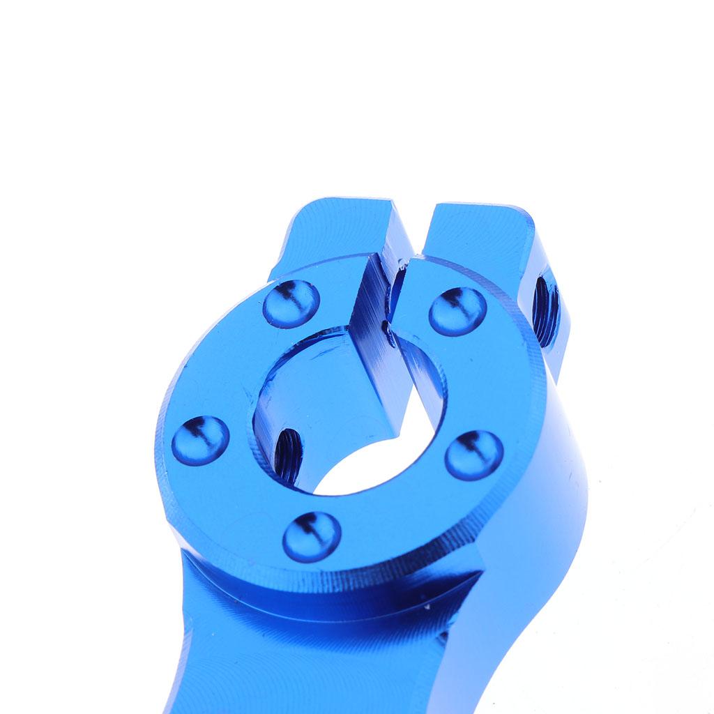 SKAIFALL® Portable Aluminum Motorcycle Adjuster Chain Tensioner Bolt On Roller Blue - Image 5