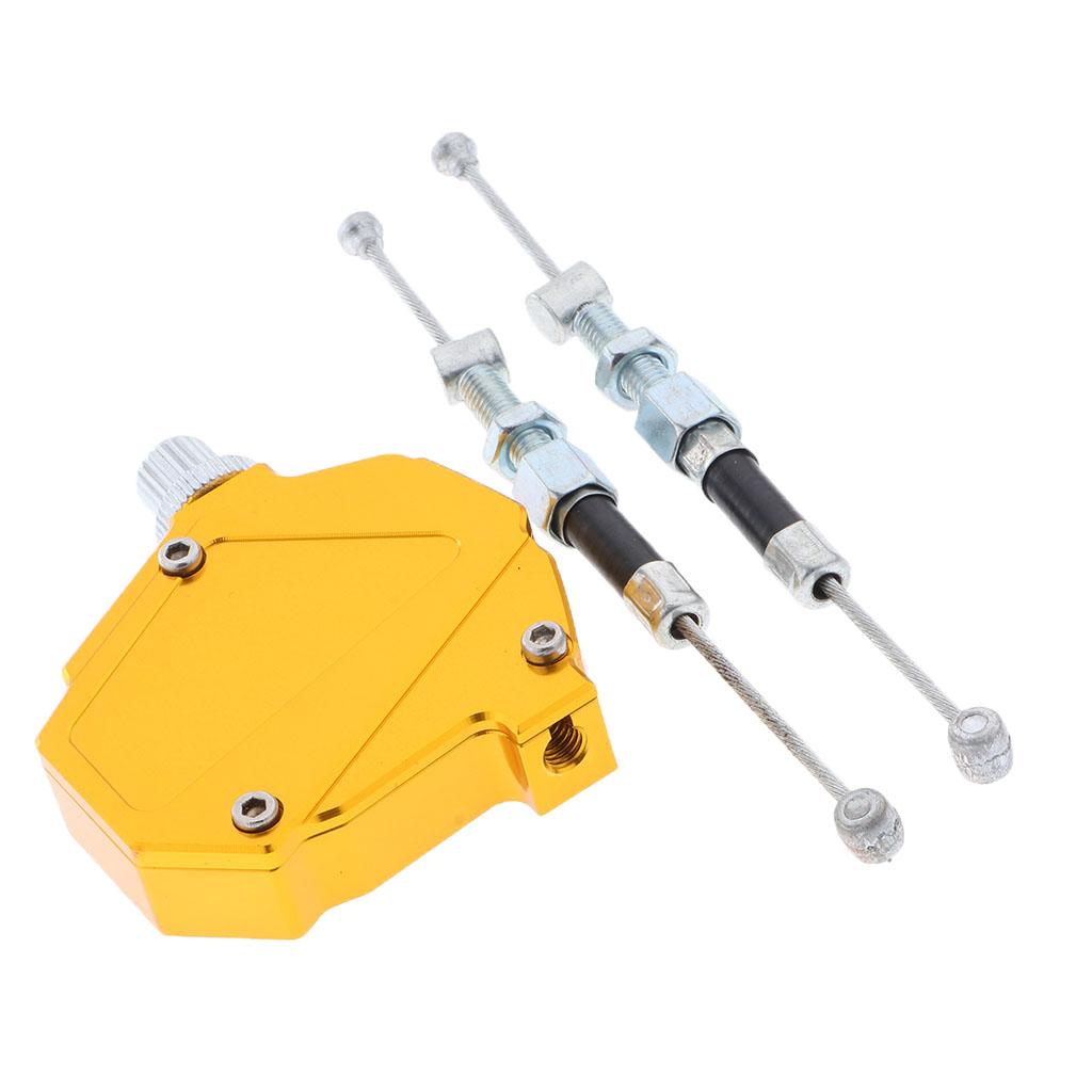 SKAIFALL® Cnc Stunt Clutch Pull Cable Lever Replacement Easy System Motorcycle Golden - Image 5