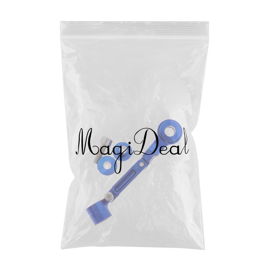 SKAIFALL® Universal Motorcycle Brake Master Fluid Reservoir Oil Cup Bracket Blue