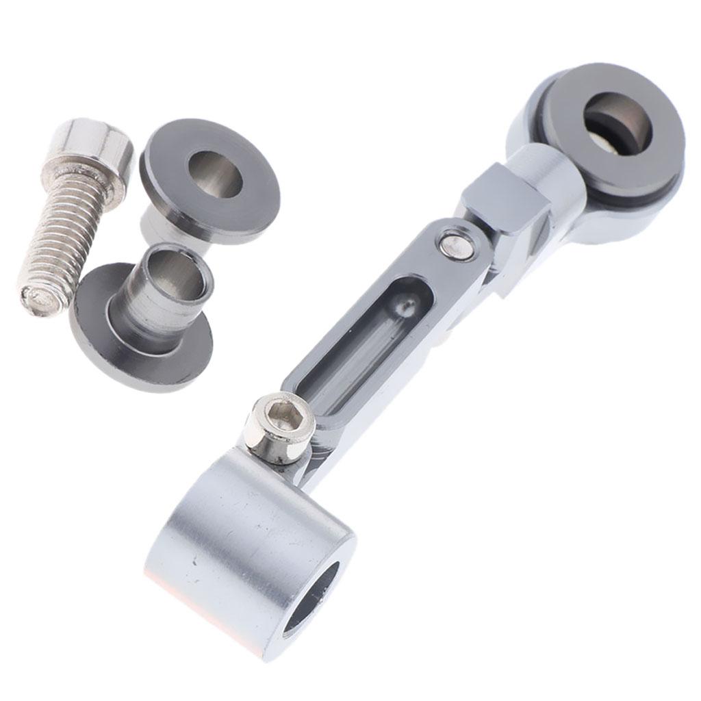 SKAIFALL® Universal Motorcycle Brake Master Fluid Reservoir Oil Cup Bracket Gray - Image 2