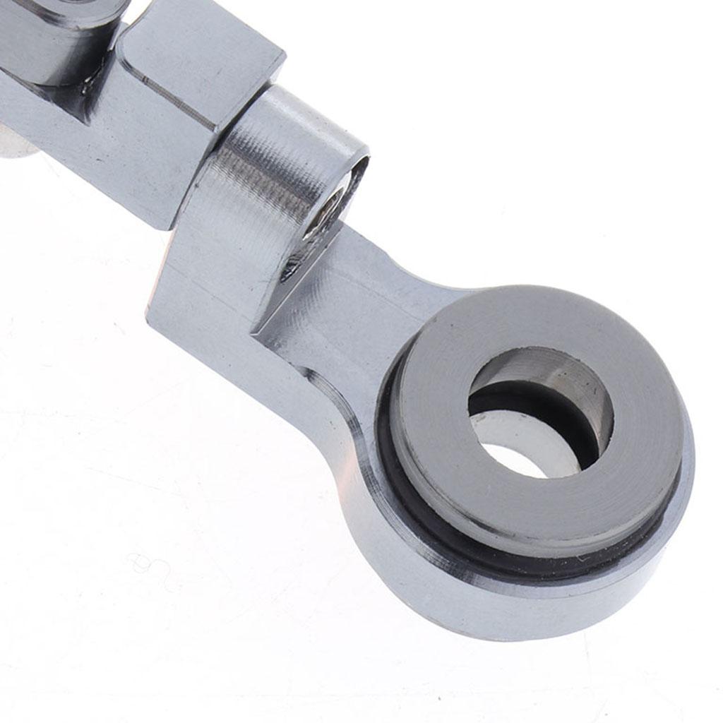 SKAIFALL® Universal Motorcycle Brake Master Fluid Reservoir Oil Cup Bracket Gray - Image 3