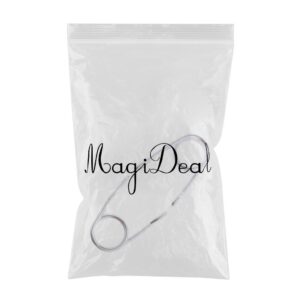 SKAIFALL® Motorcycle Pad Saddle Solo Seat Springs Bracket For Halley-Clip Silver