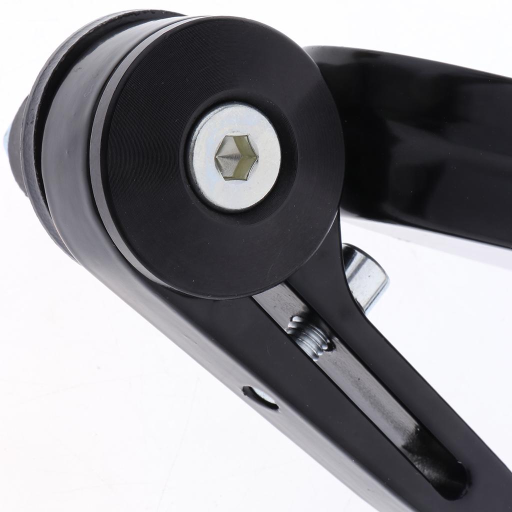 SKAIFALL® Cnc Alloy Side Rear View Race Mirrors For Motorbikes Scooters Black + Black