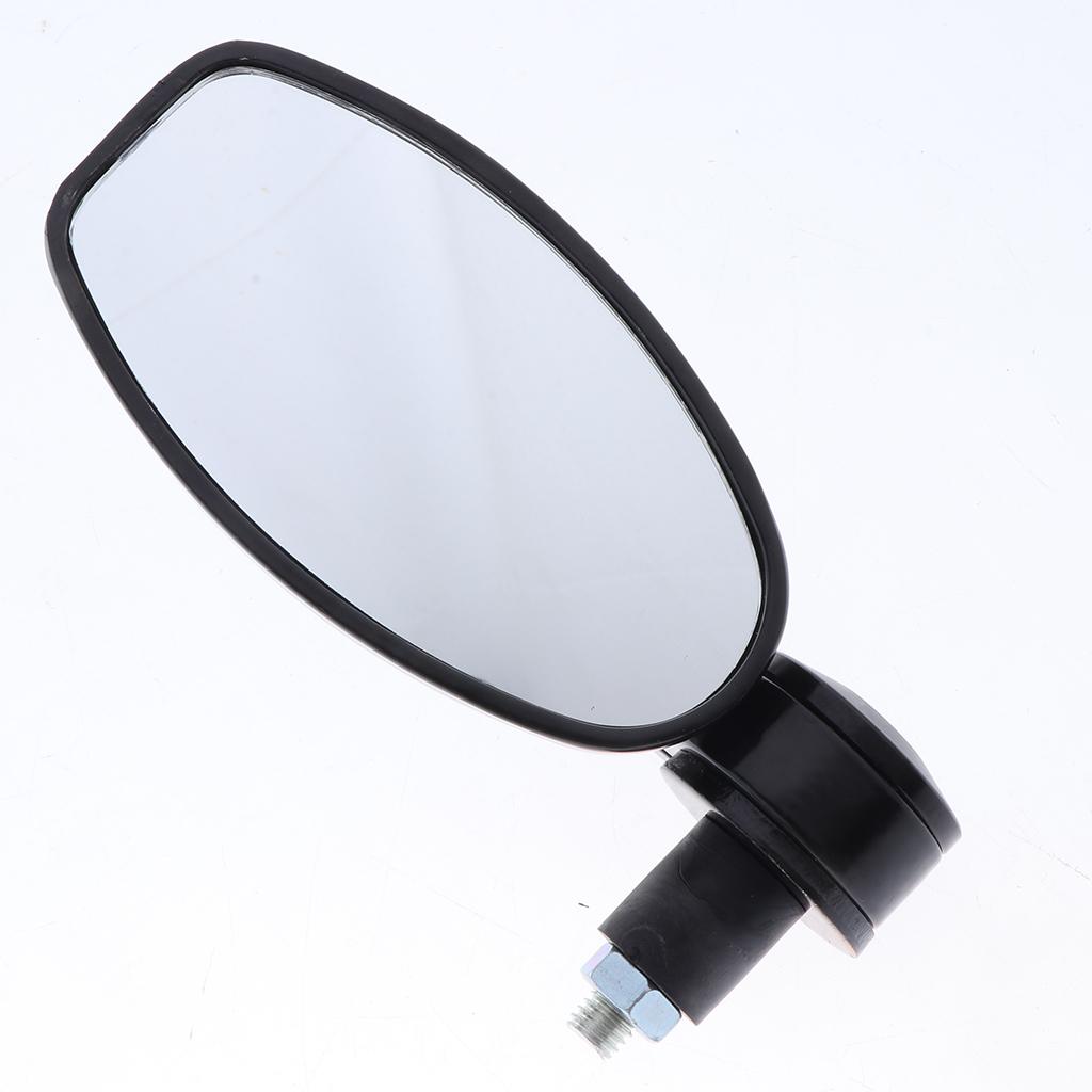 SKAIFALL® Cnc Alloy Side Rear View Race Mirrors For Motorbikes Scooters Black + Black - Image 3