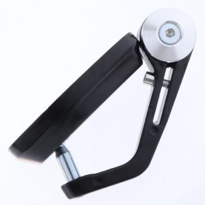 SKAIFALL® Cnc Alloy Side Rear View Race Mirrors For Motorbikes Scooters Silver + Black