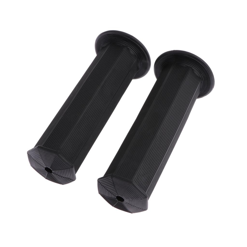 SKAIFALL® 2X 7/822Mm Handle Bar Hand Grip Motorcycle Skid Resistance Cafe Racer Black" - Image 4