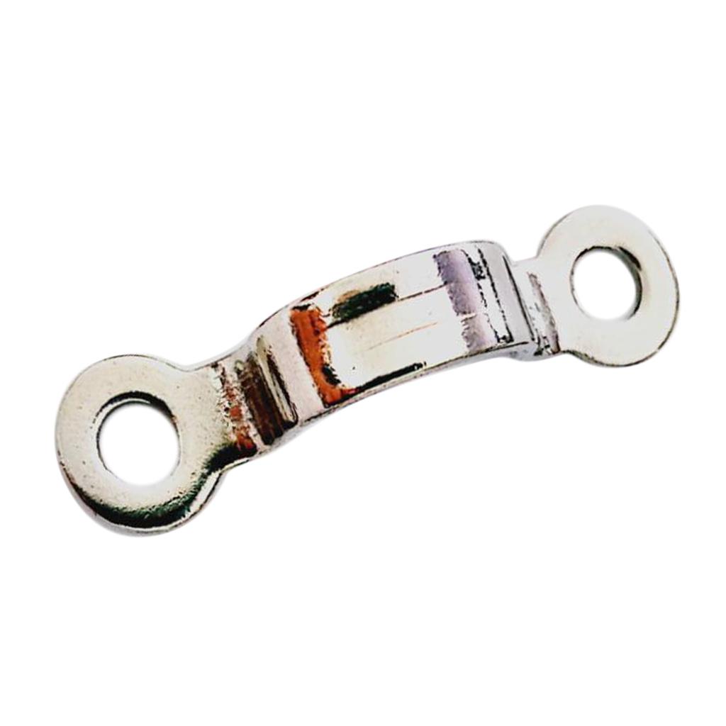 SKAIFALL® Steel Bimini Boat Top Pad Eye Strap Tie Down Footmans Loop Kayak 1.5 X 28.5Mm - Image 4