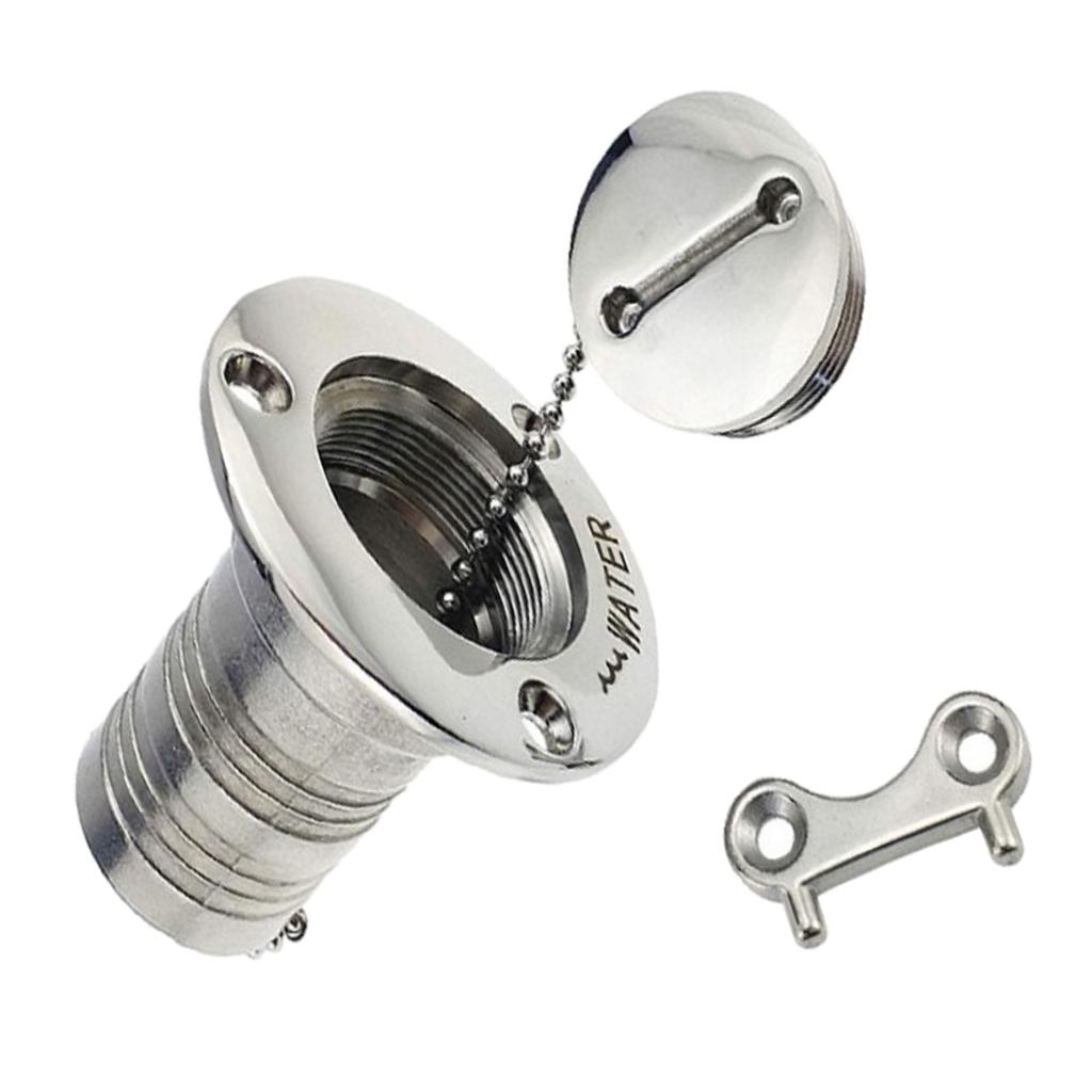 SKAIFALL® 38Mm Marine Boat Water Tank Deck Fill With Key 316 Stainless Steel - Image 4