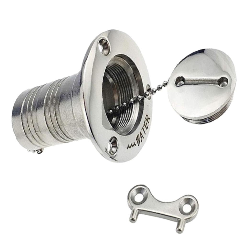 SKAIFALL® 38Mm Marine Boat Water Tank Deck Fill With Key 316 Stainless Steel - Image 5