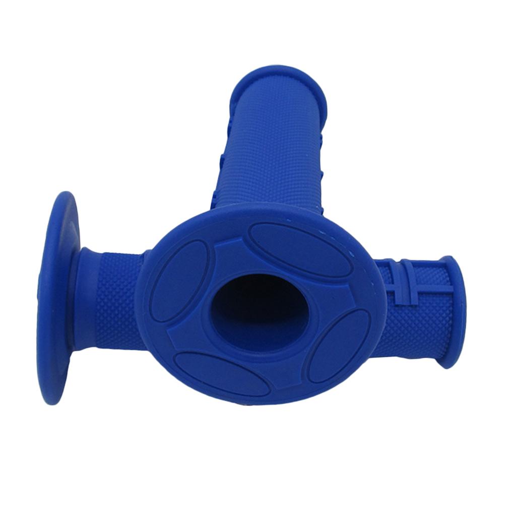 SKAIFALL® 7/8 Dirt Motorcycle Handle Bar Grips Pit Dirt Bike 22Mm Rubber Gel Blue" - Image 5