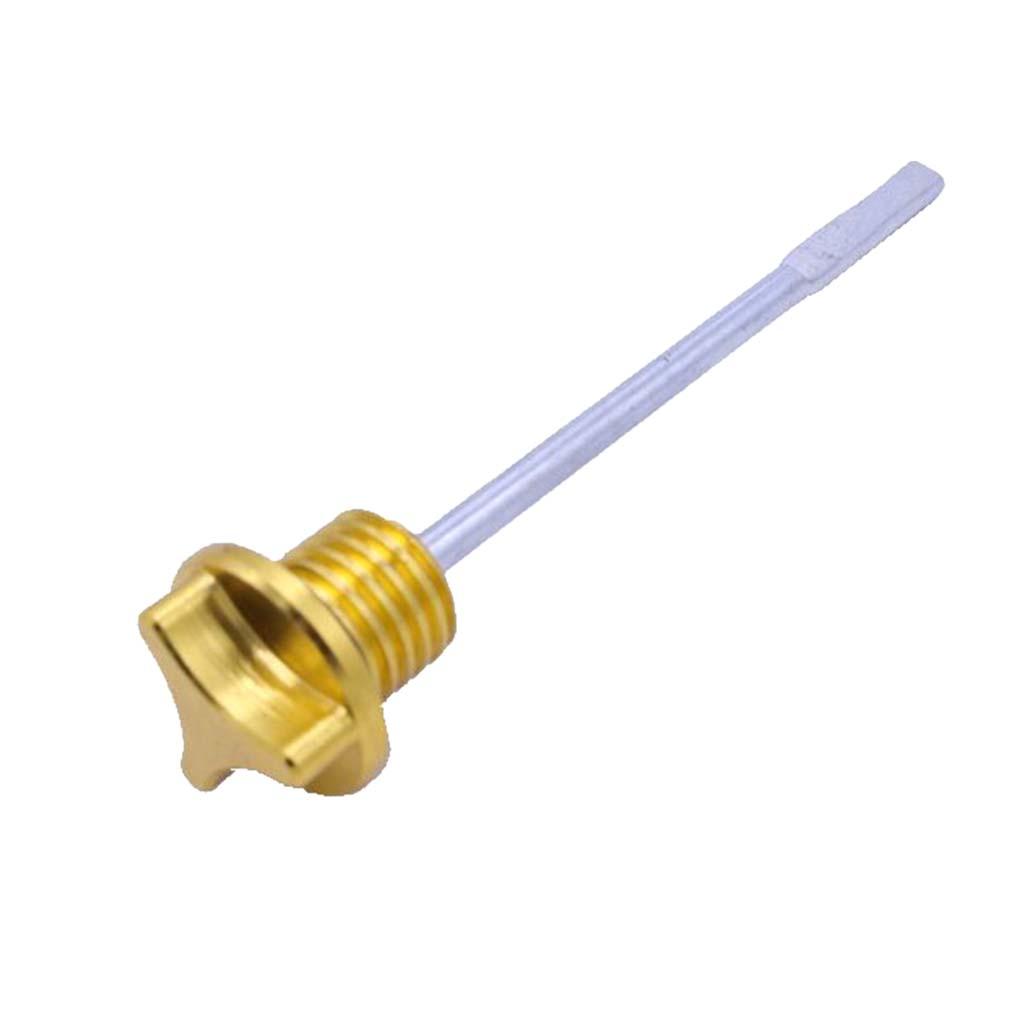 SKAIFALL® Golden Cnc Engine Oil Dipstick Ssr Pister Lifan 107 110 125Cc Bike V Ds01 - Image 2